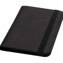 Ross etui na paszport RPET RFID wykonane z materiałów z recyklingu z certyfikatem GRS / Heather Charcoal 13005884