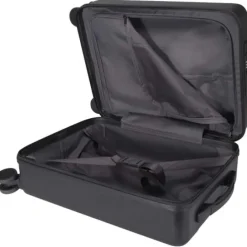 Rover Pro twarda walizka na kółkach z tworzyw sztucznych pochodzących z recyklingu z certyfikatem GRS o wysokości 51 cm i poj / Czarny 13008790