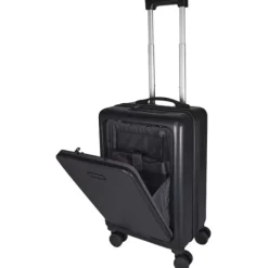 Rover Pro twarda walizka na kółkach z tworzyw sztucznych pochodzących z recyklingu z certyfikatem GRS o wysokości 51 cm i poj / Czarny 13008790