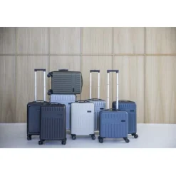Rover Pro twarda walizka na kółkach z tworzyw sztucznych pochodzących z recyklingu z certyfikatem GRS o wysokości 51 cm i poj / Czarny 13008790