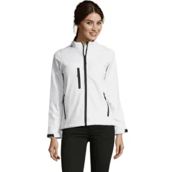 ROXY Damski softshell 340g / Bialy S46800-WH-XXL