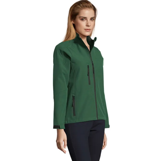 ROXY Damski softshell 340g / Ciemno-Zielony S46800-BO-S