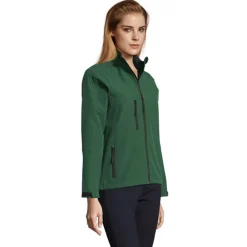 ROXY Damski softshell 340g / Ciemno-Zielony S46800-BO-L