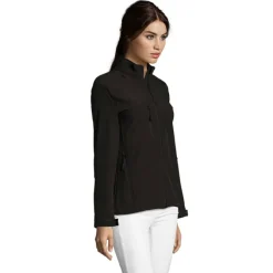 ROXY Damski softshell 340g / Czarny / Czarny opal S46800-BK-XXL