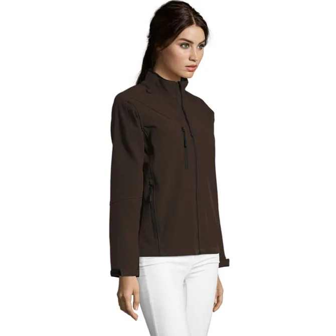 ROXY Damski softshell 340g / Dark Chocolate S46800-DC-XXL