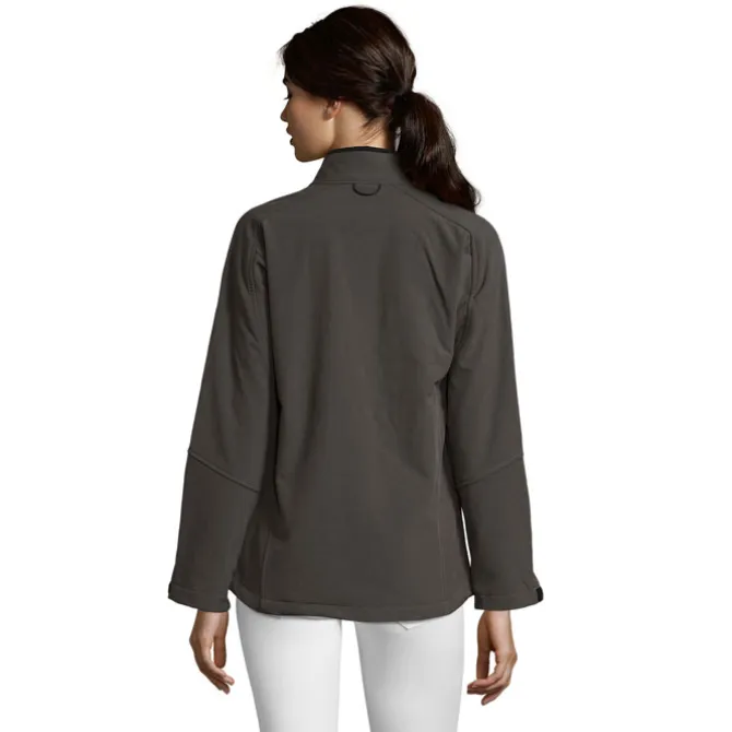 ROXY Damski softshell 340g / Szarość Węgla Drzewnego S46800-CR-L