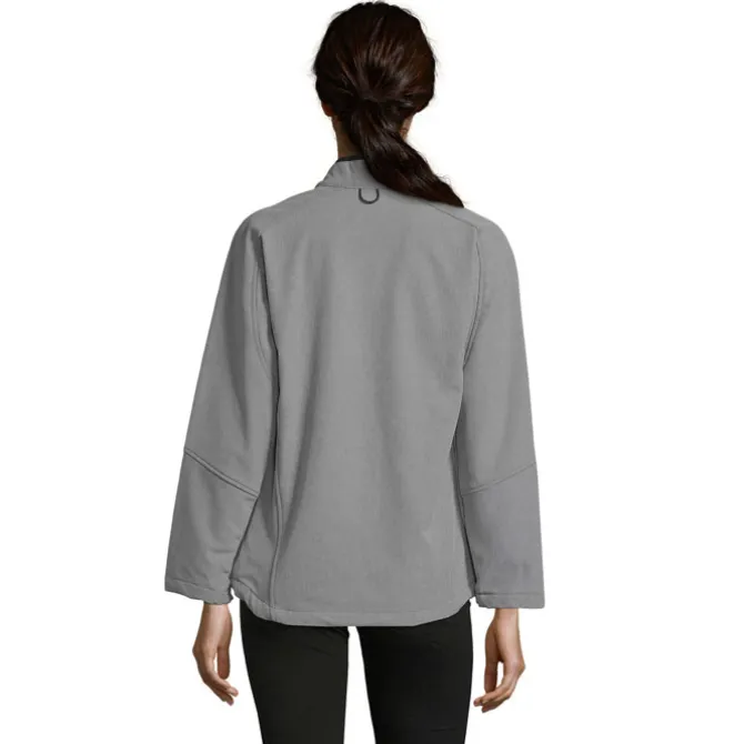 ROXY Damski softshell 340g / Szary melanż S46800-GM-XL
