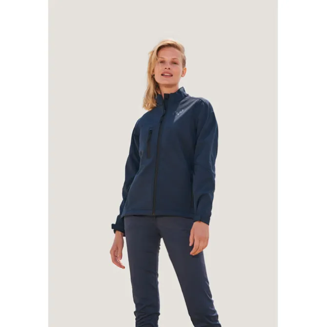 ROXY Damski softshell 340g / Szary melanż S46800-GM-XXL