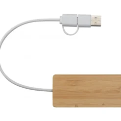 Rozgałęźnik USB KUALA LUMPUR / Beżowy 375413