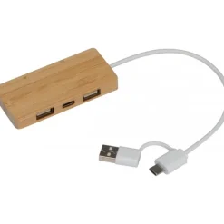 Rozgałęźnik USB KUALA LUMPUR / Beżowy 375413