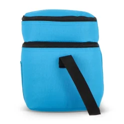R-PET 600D Dwukomorowa torba chłodząca 30 x 20 x 24 cm 12L / Jasnoniebieski LT95393-N0012