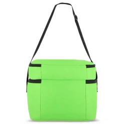 R-PET 600D Dwukomorowa torba chłodząca 30 x 20 x 24 cm 12L / Jasnozielony LT95393-N0032