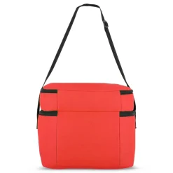 R-PET 600D Dwukomorowa torba chłodząca 30 x 20 x 24 cm 12L / Pomarańczowy LT95393-N0026