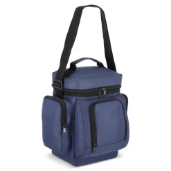 R-PET 600D Lunch cooler 10L / Ciemnoniebieski LT95355-N0010