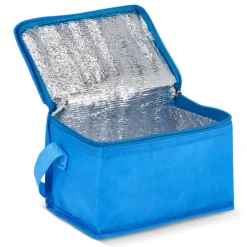 R-PET 6 Torba chłodząca na puszki z włókniny 20 x 13 x 12,5 cm 75g/m² / Jasnoniebieski LT95390-N0012