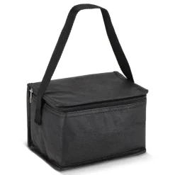 R-PET 6 Torba chłodząca na puszki z włókniny 20 x 13 x 12,5 cm 75g/m² / Ciemnoniebieski LT95390-N0010