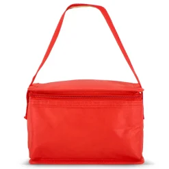 R-PET 6 Torba chłodząca na puszki z włókniny 20 x 13 x 12,5 cm 75g/m² / Pomarańczowy LT95390-N0026
