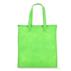 R-PET Torba chłodząca z włókniny 33 x 25,5 x 37 cm 75 g/m² / Jasnozielony LT95391-N0032