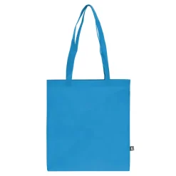 R-PET Torba transportowa z długimi uchwytami z włókniny 38 x 42 cm 75 g/m² / Ciemnoniebieski LT91328-N0010