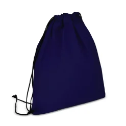 R-PET Worek ze sznurkiem z włókniny 38 x 42 cm 75 g/m² / Ciemnoniebieski LT91321-N0010
