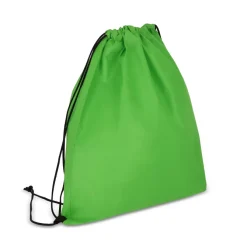 R-PET Worek ze sznurkiem z włókniny 38 x 42 cm 75 g/m² / Jasnozielony LT91321-N0032