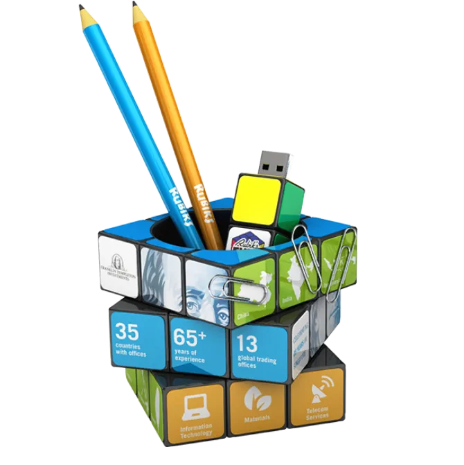 Rubik's Pen Pot / Wielokolorowy RBK07