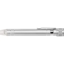 Śrubokręt, 6 końcówek, lampka LED / Srebrny V5764-32