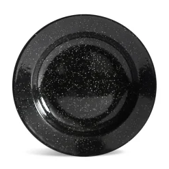 Sagaform Doris Emaliowany Talerz / Czarny LT52230-N0002