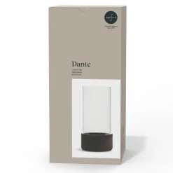 Sagaform Lampion  Dante - duży / Ciemnobrązowy LT52234-N0050