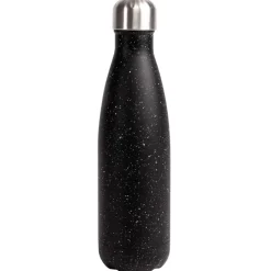 Sagaform Nils Butelka stalowa Splash 500ml / Czarny / biały LT52018-N0201