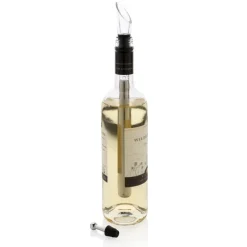 Schładzacz do wina Vino, nalewak z aeratorem / Srebrny P911.062