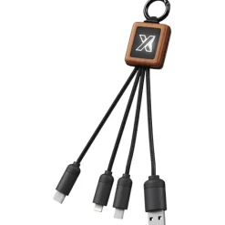 SCX.design C19 łatwy w użyciu kabel drewniany / Drewno 2PX04471