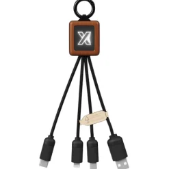 SCX.design C19 łatwy w użyciu kabel drewniany / Drewno 2PX04471