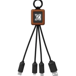 SCX.design C19 łatwy w użyciu kabel drewniany / Drewno 2PX04471