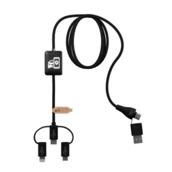 SCX.design C48 CarPlay kabel do ładowania 5 w 1  / Czarny 2PX12190