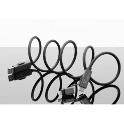 SCX.design C59 magnetyczny kabel do ładowania o mocy 100 W w izolacji z silikonu / Czarny 2PX21590