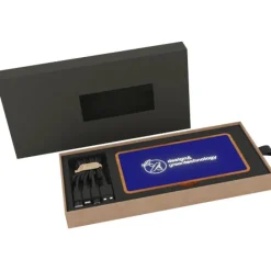 SCX.design P36 podświetlany bezprzewodowy powerbank 5000 mAh / Czarny 2PX05990