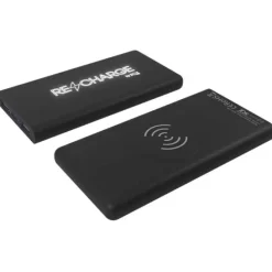 SCX.design P40 podświetlany bezprzewodowy powerbank 10 000 mAh / Czarny 2PX06090