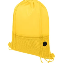 Siateczkowy plecak Oriole ściągany sznurkiem / Żółty 12048707