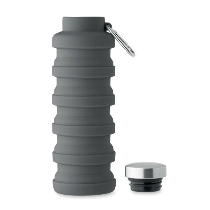 Składana butelka 500 ml / Kamienny Szary MO2548-15