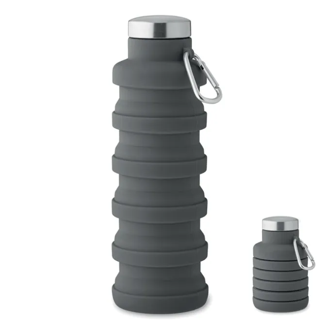 Składana butelka 500 ml / Kamienny Szary MO2548-15