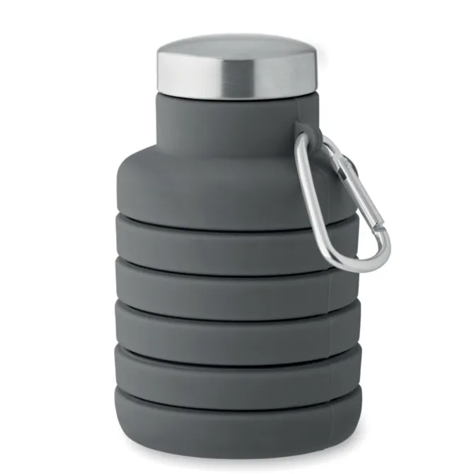 Składana butelka 500 ml / Kamienny Szary MO2548-15