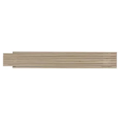 Składana linijka drewno 2m premium naturalna / Drewniany LT91982-N0093
