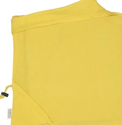 Składana torba z bawełny i poliestru z recyklingu 118 g/m² ANJA / żółty 6526208