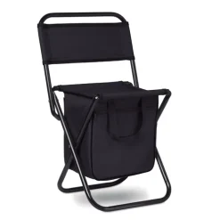 Składane krzesło/lodówka / Czarny MO6112-03