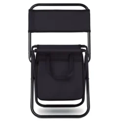 Składane krzesło/lodówka / Czarny MO6112-03