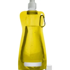 Składany bidon 420 ml z karabińczykiem / Jasnozielony V6503-10