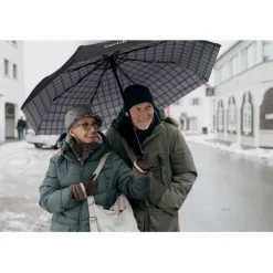 Składany parasol 23 cale / Czarny MO2264-03