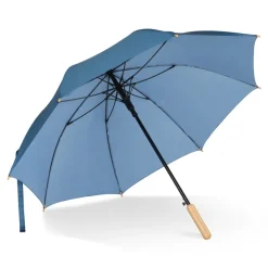 Składany parasol 25” z plastiku z recyklingu / Ciemnoniebieski LT97114-N0010