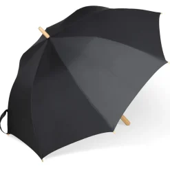 Składany parasol 21” z plastiku z recyklingu automatycznie otwierany / Szary LT97112-N0061